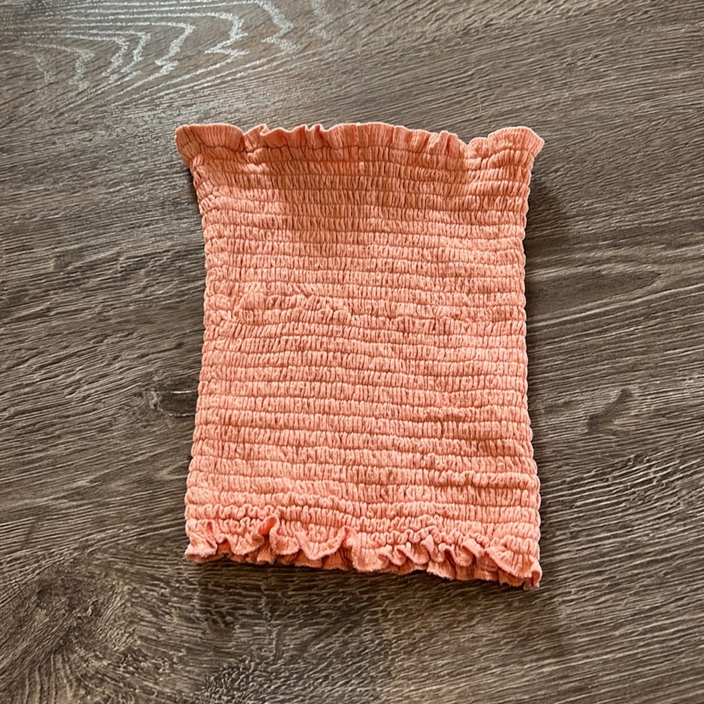 bandeau top smocked